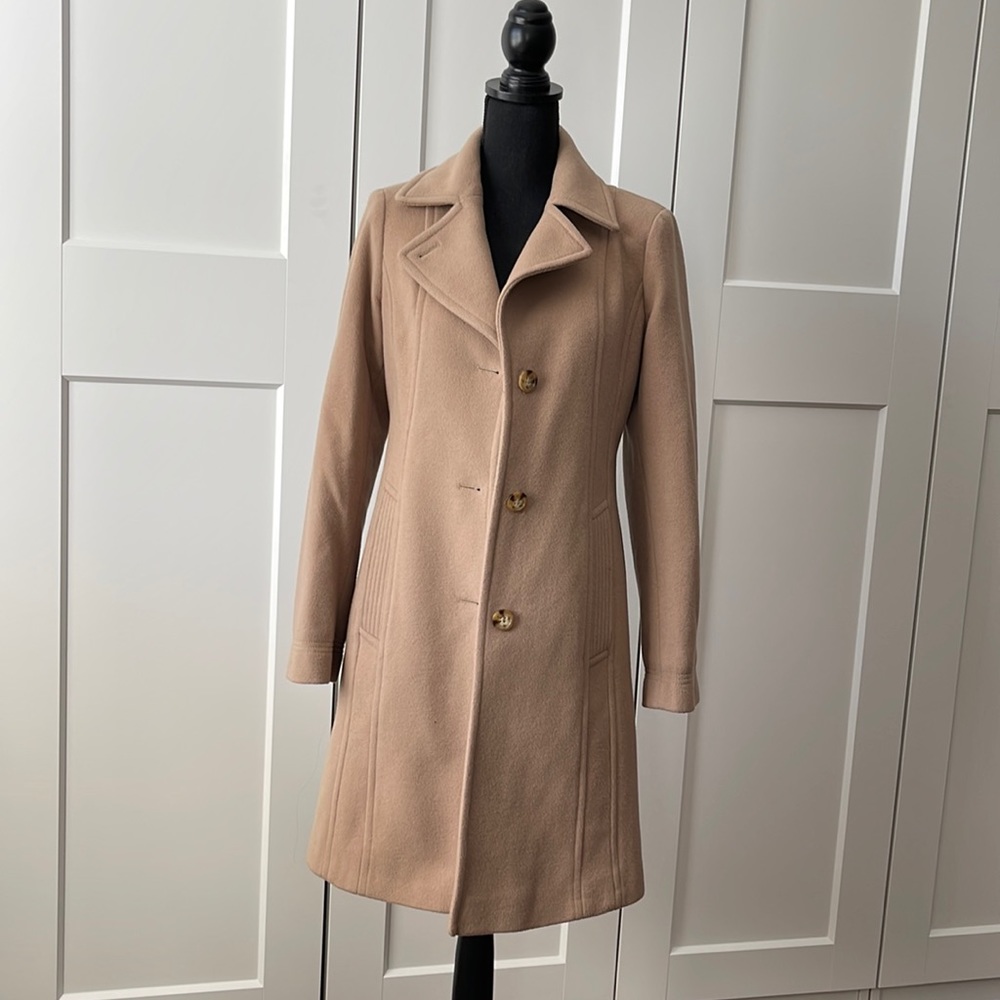 Camel Wool Coat